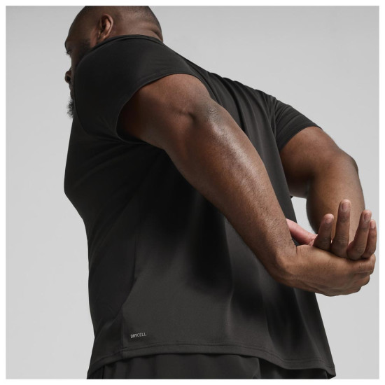 Puma Ανδρική κοντομάνικη μπλούζα Tad Essentials Solid Cat Tee Puma Ανδρική κοντομάνικη μπλούζα Tad Essentials Solid Cat Tee